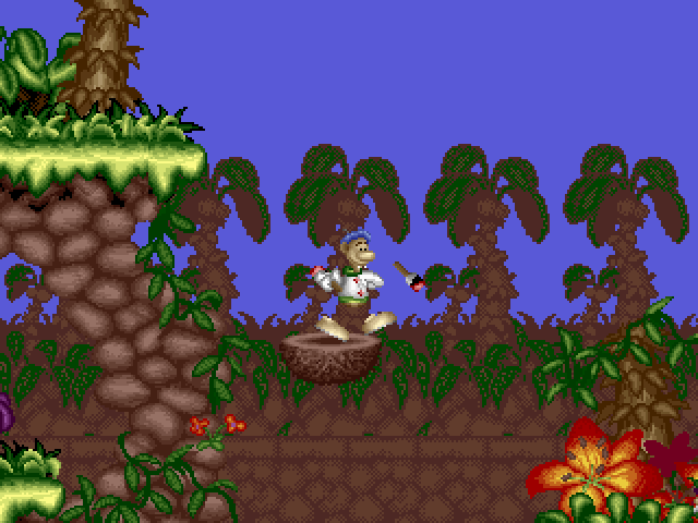 Willie's Adventures [Falcon030] atari screenshot